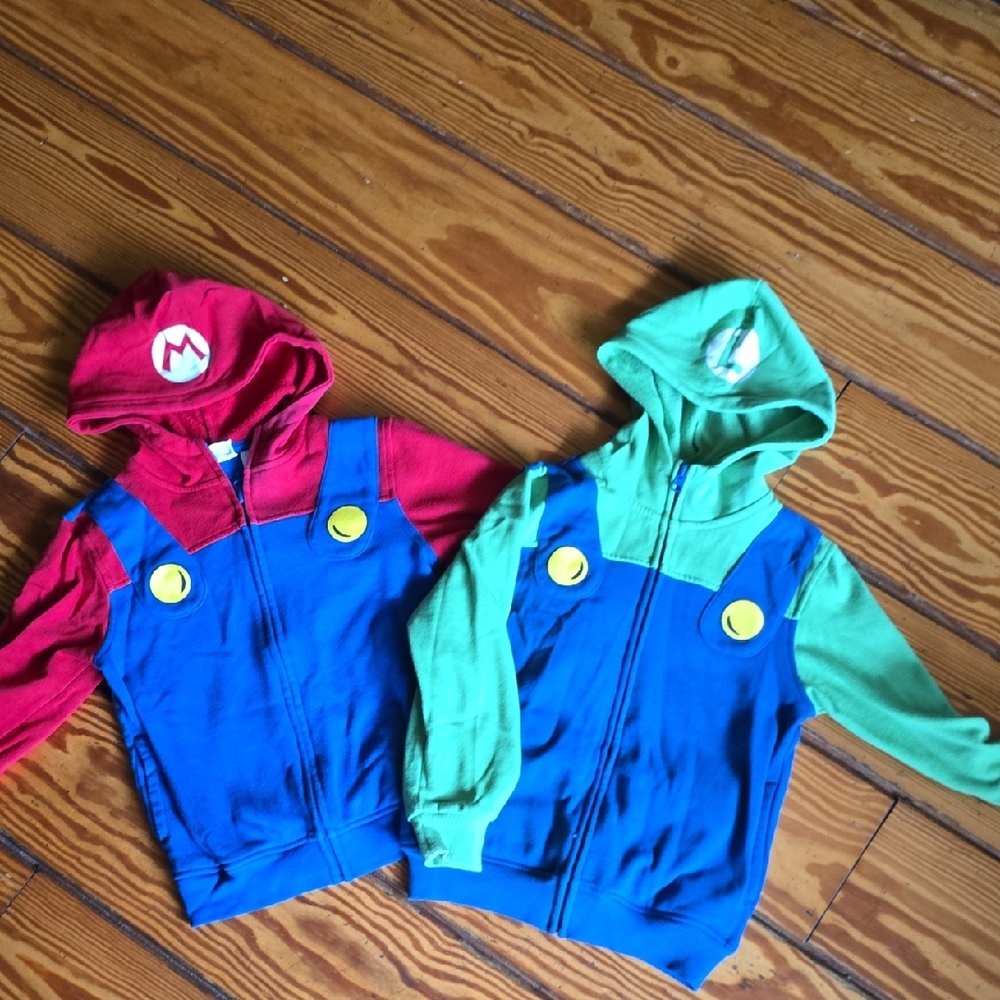 Nintendo Super Mario Red Hoodie